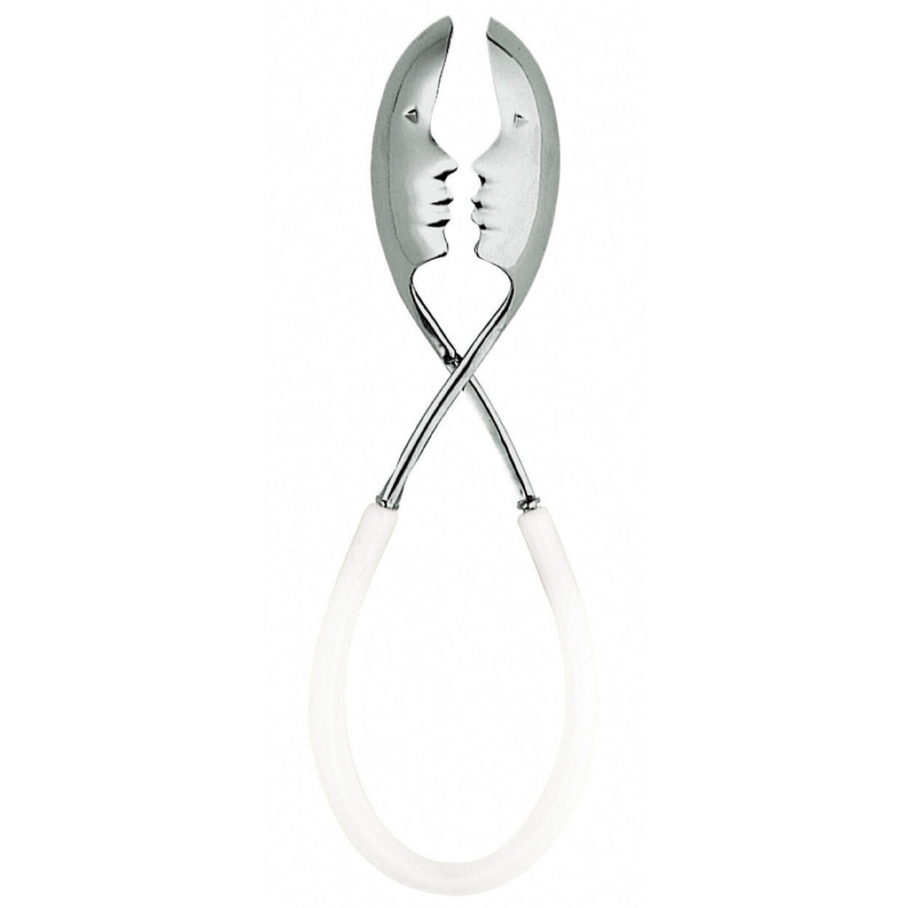 KISS SALAD TONGS - WHITE